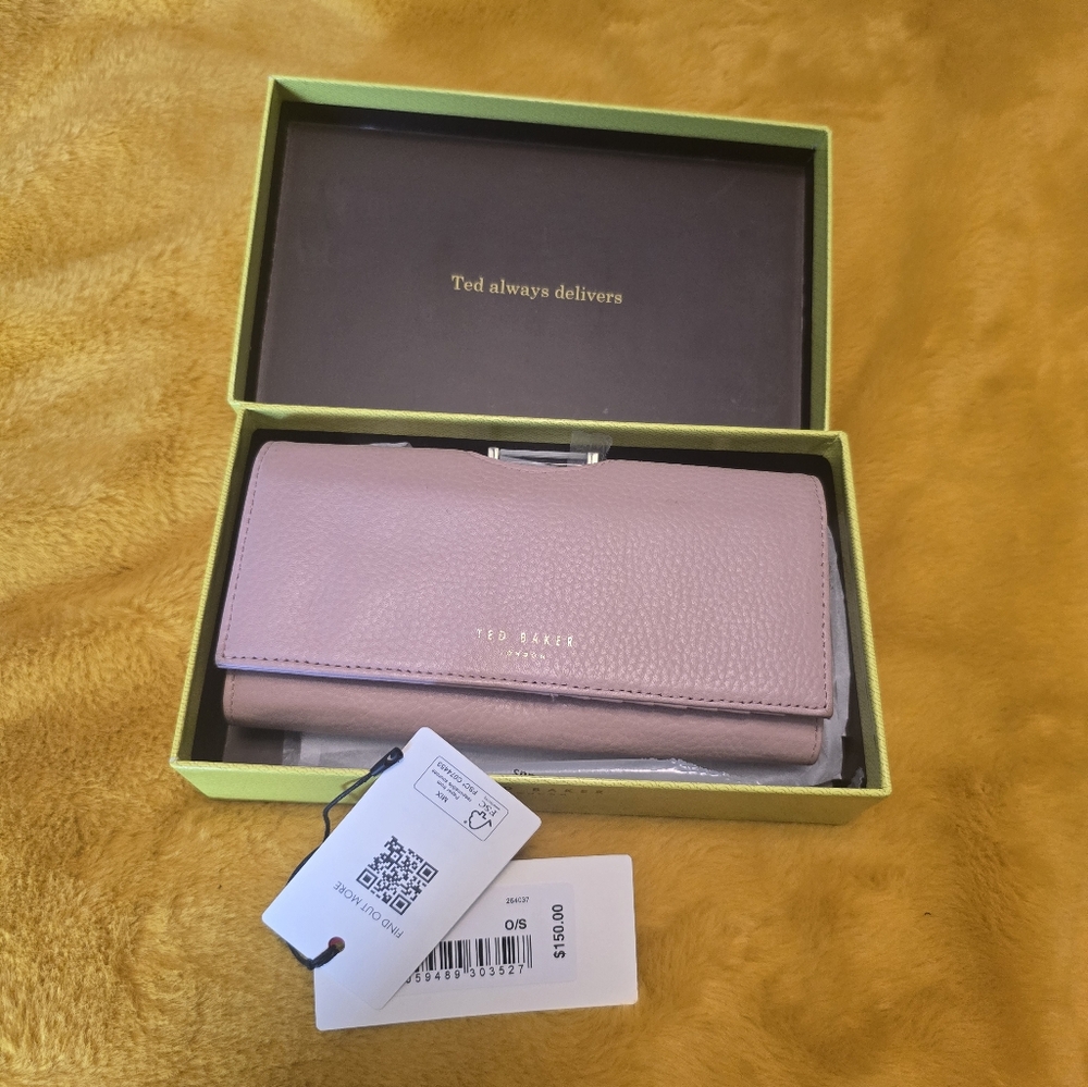 Ted Baker - Pink Wallet with Box